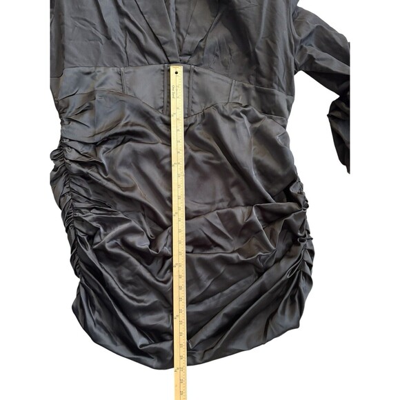 PrettyLittleThing Constructed Corset Waist Blazer Dress Women's Size 20 Black - Picture 8 of 16